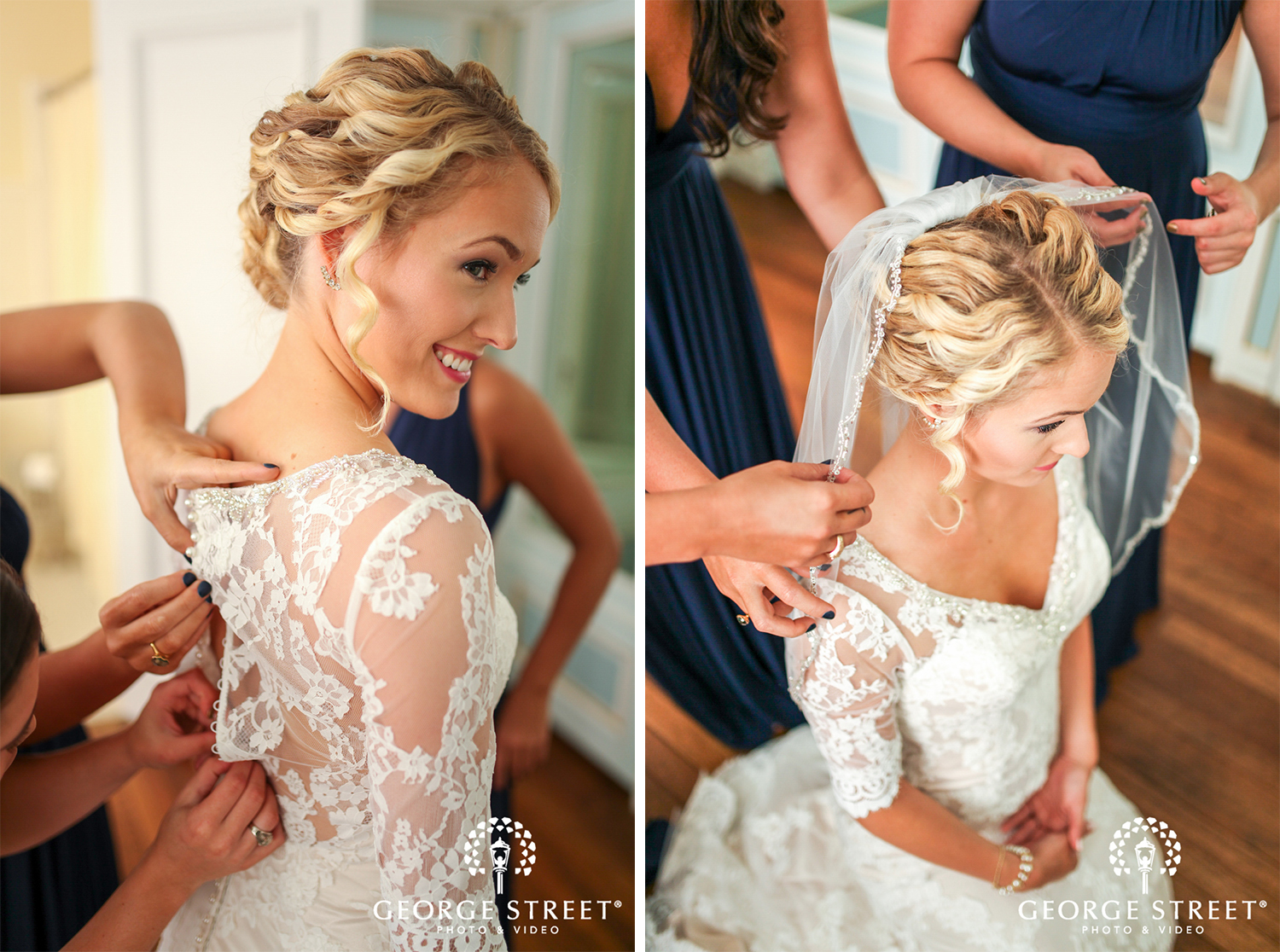 bridal prep Houston wedding photography