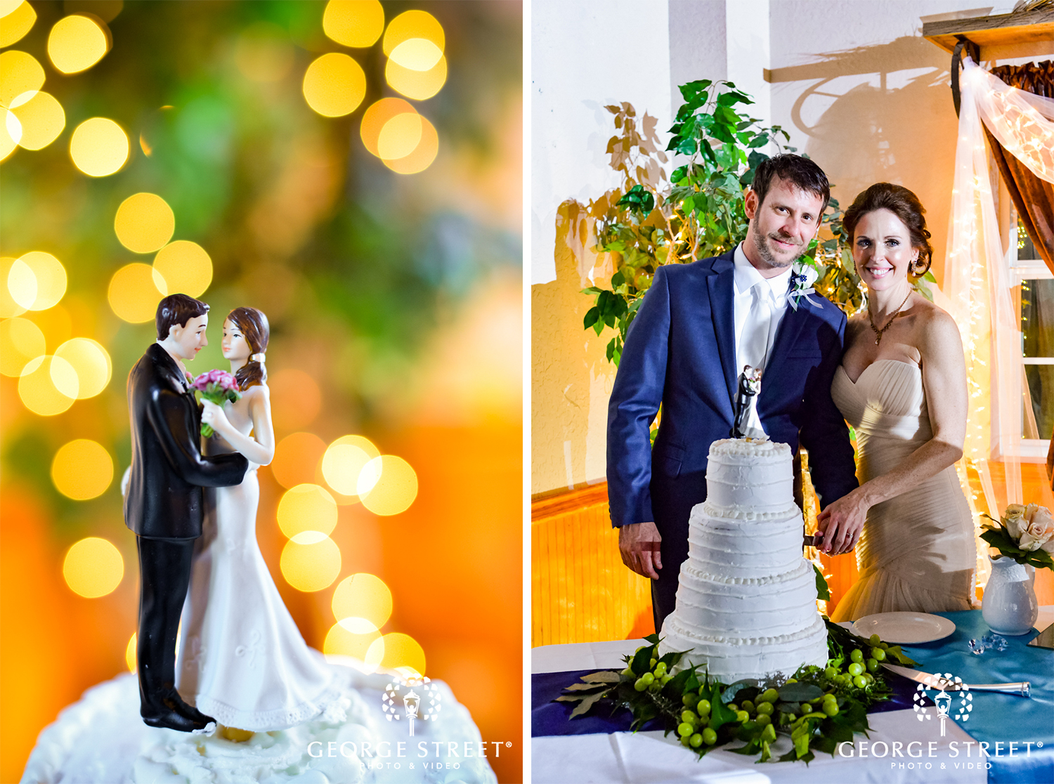 realistic bride and groom cake topper