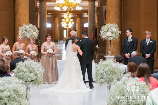 Blog Rebecca & Kevin Rose Gold Indianapolis Wedding