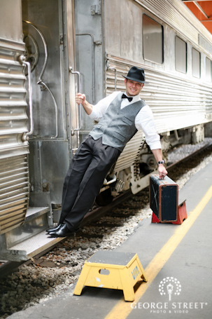 Engagement Photos, Gold Coast Railroad Museum, Miami