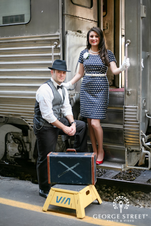 Engagement Photos, Gold Coast Railroad Museum, Miami