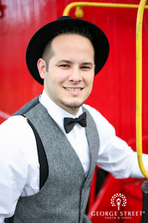 Engagement Photos, Gold Coast Railroad Museum, Miami