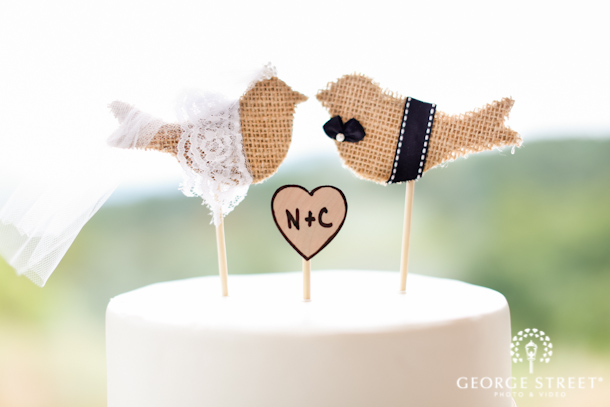 Best of 2013 Weddings, Unique Cake Toppers