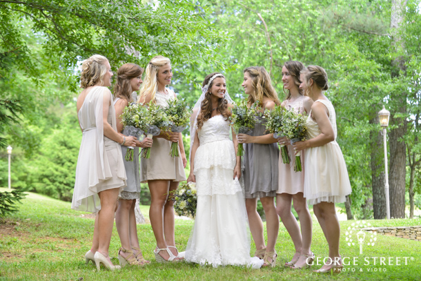 Mismatched bridesmaid dress inspiration