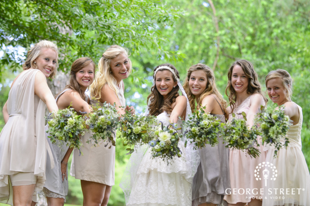 Mismatched bridesmaid dress inspiration