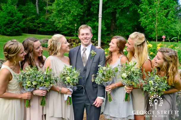 Mismatched bridesmaid dress inspiration