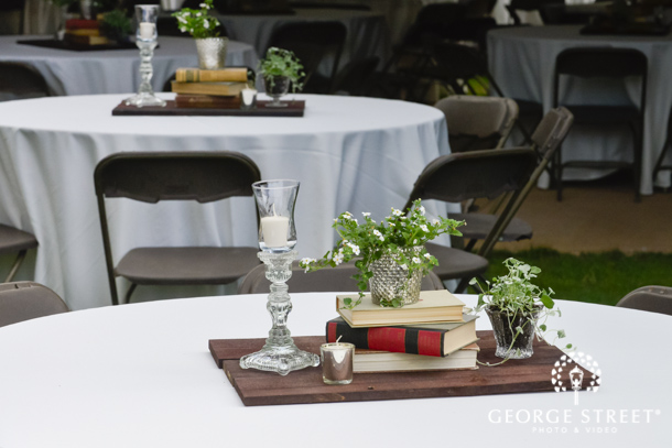 Rustic centerpiece idea