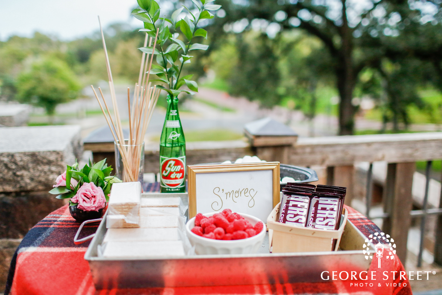 s'mores wedding bar 