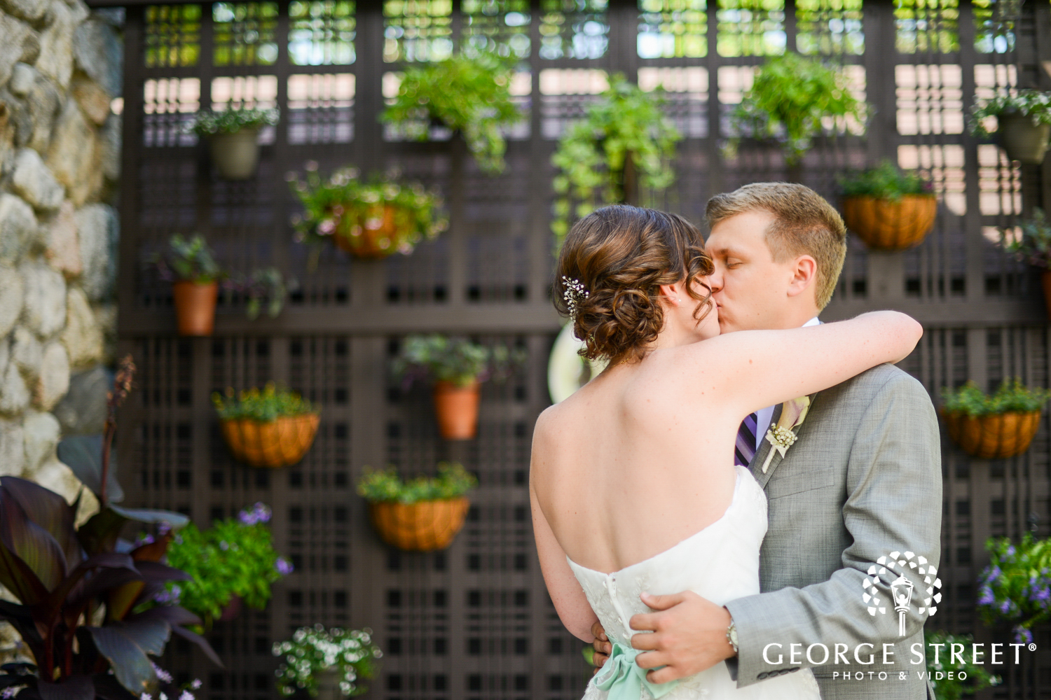 bride and groom whimsical first look