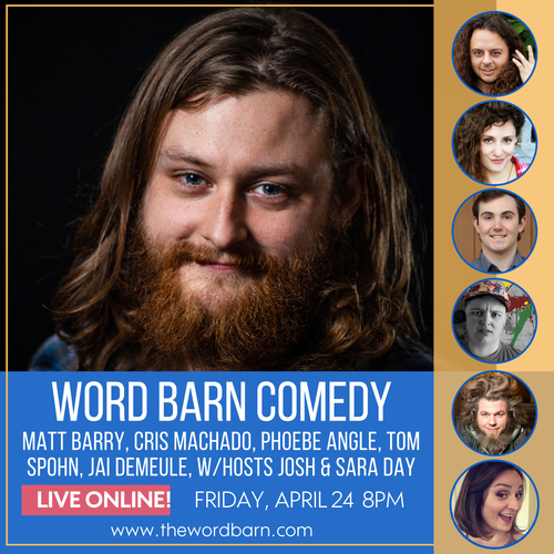 Portsmouth NH Tickets Word Barn Comedy LIVE Online