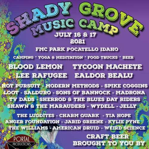 MyIdahoTix Shady Grove Music Camp 2021