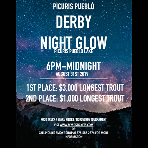 My 505 Tickets Fishing Derby Glow Night