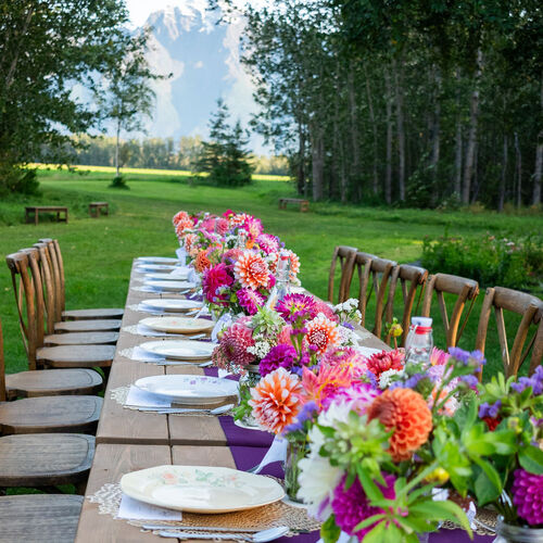 MyAlaskaTix Alaska Flower Farm September Dinner Tour