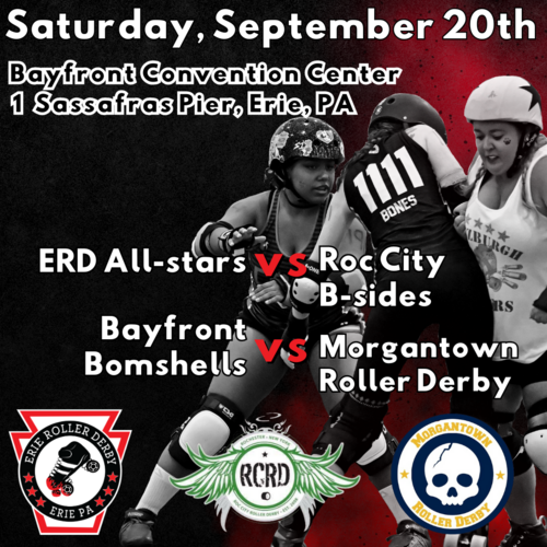 Erie Roller Derby's September doubleheader