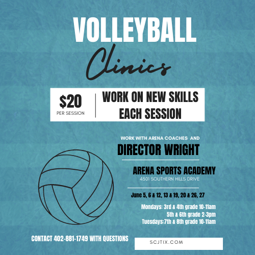 scjTiX Volleyball clinics 5th & 6th graders