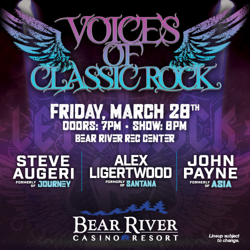 Bear River Casino Resort – Voices of Classic Rock