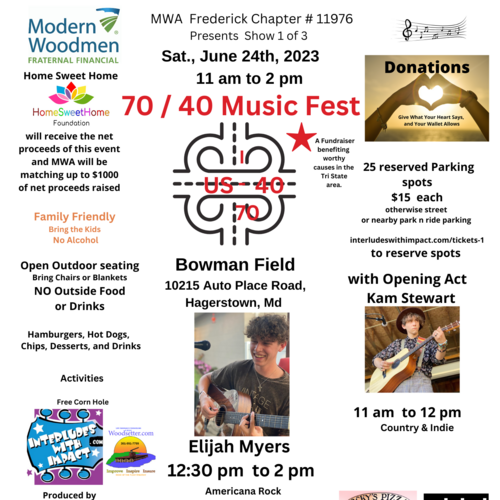 Interludes With Impact – 70 / 40 Music Fest Show 1 Feat Elijah Myers