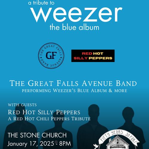Portsmouth NH Tickets Great Falls Avenue Band plays Weezer's Blue