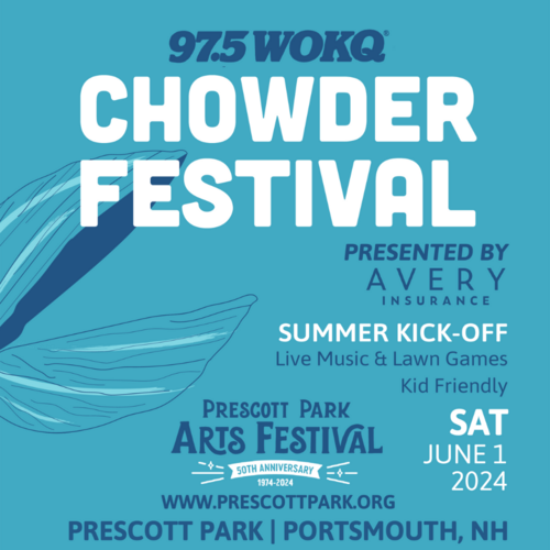 Portsmouth NH Tickets 97.5 WOKQ Chowder Festival Summer KickOff
