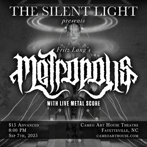 Cameo Art House Theatre – METROPOLIS with LIVE METAL SCORE