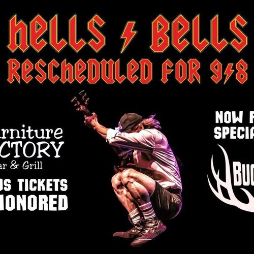Best of Huntsville Tickets Hells Bells at Furniture Factory downtown