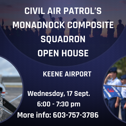 Brian Ruede – Monadnock Composite Squadron Civil Air Patrol OPEN HOUSe