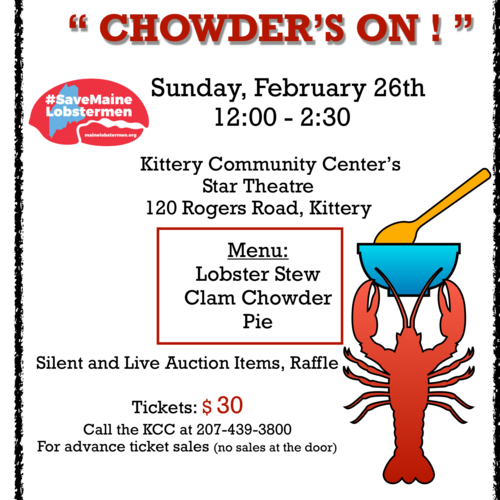 Portsmouth NH Tickets Chowder's On!