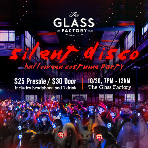 904TIX The Glass Factory Presents Spooky Silent Disco!