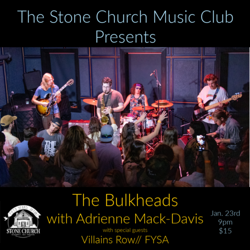 Portsmouth NH Tickets The Bulkheads with Adrienne MackDavis with