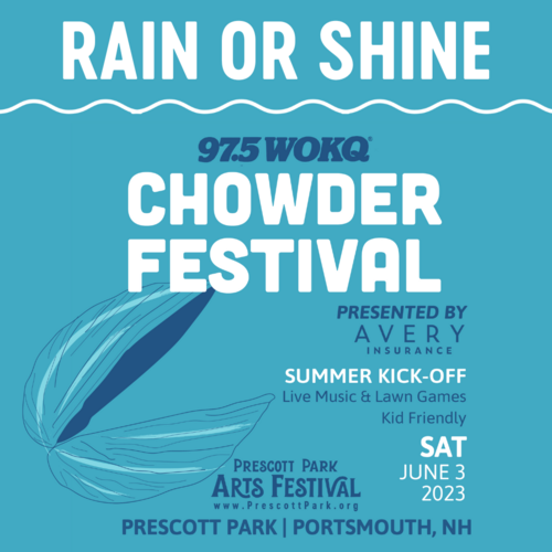 Portsmouth NH Tickets 97.5 WOKQ Chowder Festival Summer KickOff