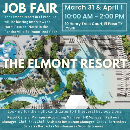 The City Magazine The Elmont Resort Job Fair