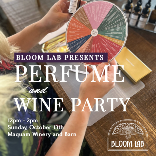 Seven Days Tickets Perfume & Wine Party with Bloom Lab