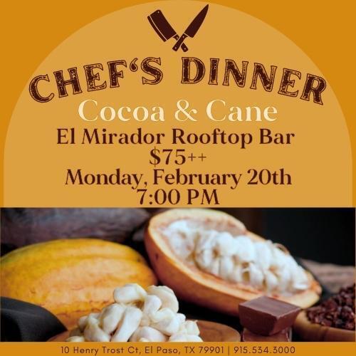 The City Magazine Chef's Dinner Cocoa & Cane