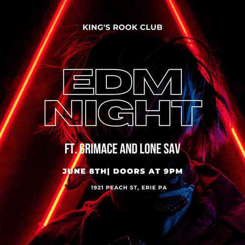 King's Rook Club – King's Rook Club EDM NIGHT! ft. Grimace and Lone Sav ...