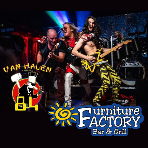 Best of Huntsville Tickets 84 a Tribute to Van Halen at Furniture Factory
