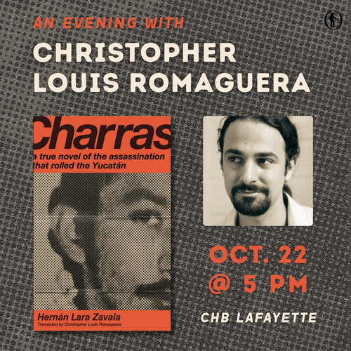 An Evening with Christopher Louis Romaguera!