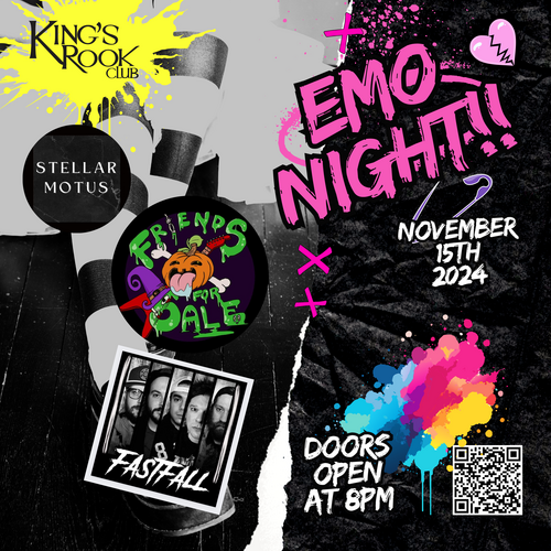 King's Rook Club – KING'S ROOK EMO NIGHT ☠️ ft. Fastfall + Friends for ...