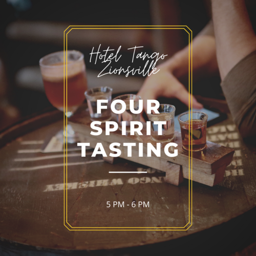 OnTapTickets 4Spirit Guided Tasting at Hotel Tango Zionsville