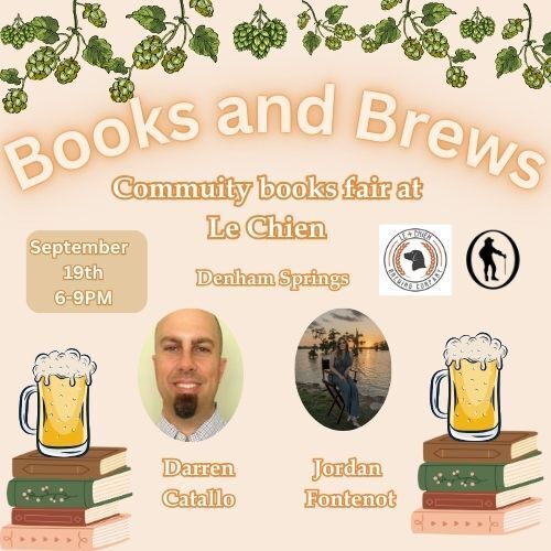 Books and Brews with Cavalier House Books and Le Chien Brewing Company