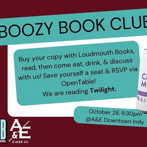 Boozy Book Club - Indy Taproom