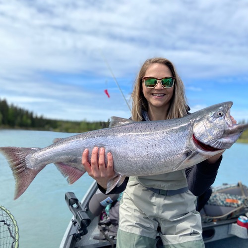 MyAlaskaTix King Salmon on the Kasilof