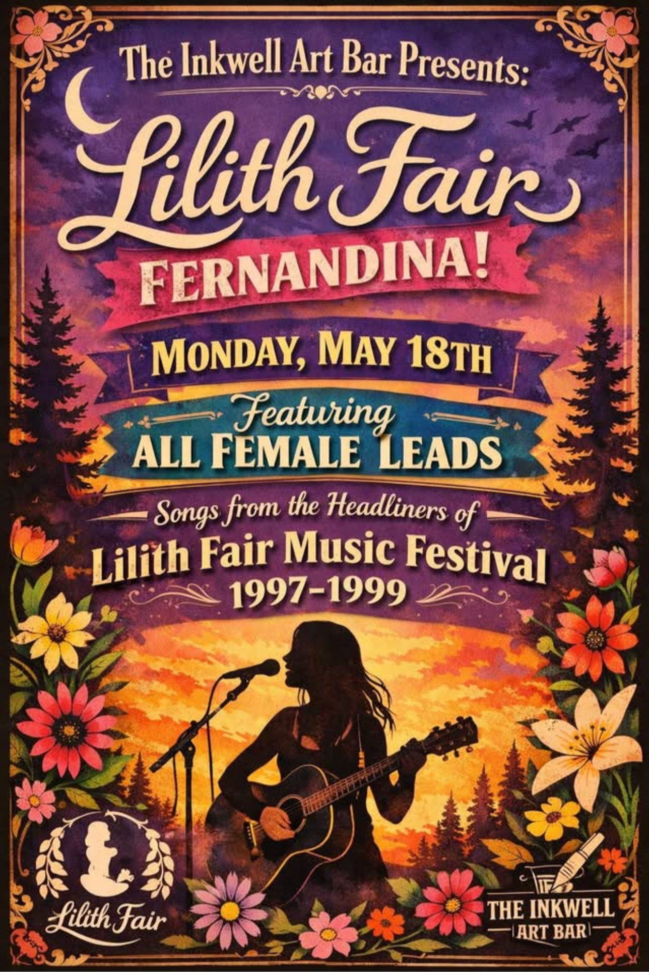 The Inkwell Art Bar – Lilith Fair at The Inkwell Art Bar