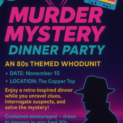 Seymour Main Street Murder Mystery Dinner Seymour Main Street Murder Mystery Dinner