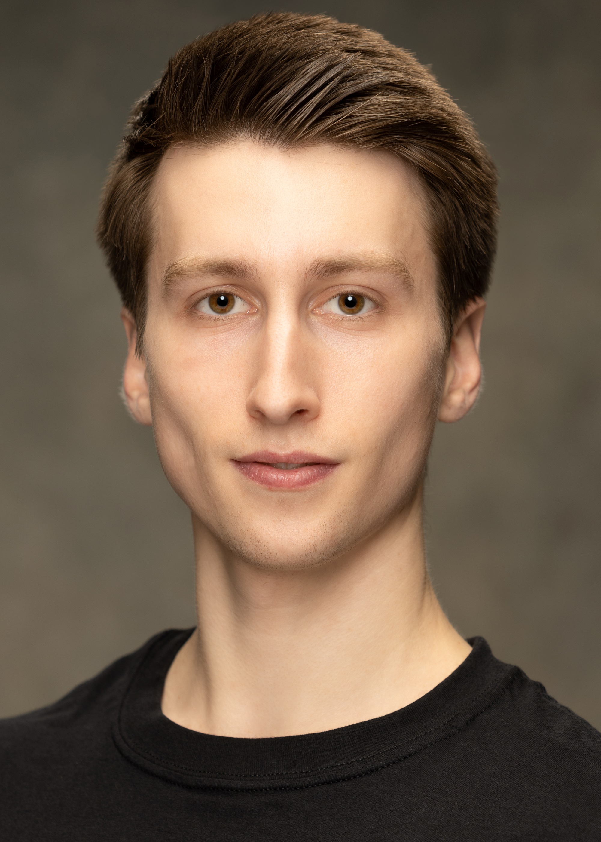 Portrait of Nicholas Patterson from the shoulders up