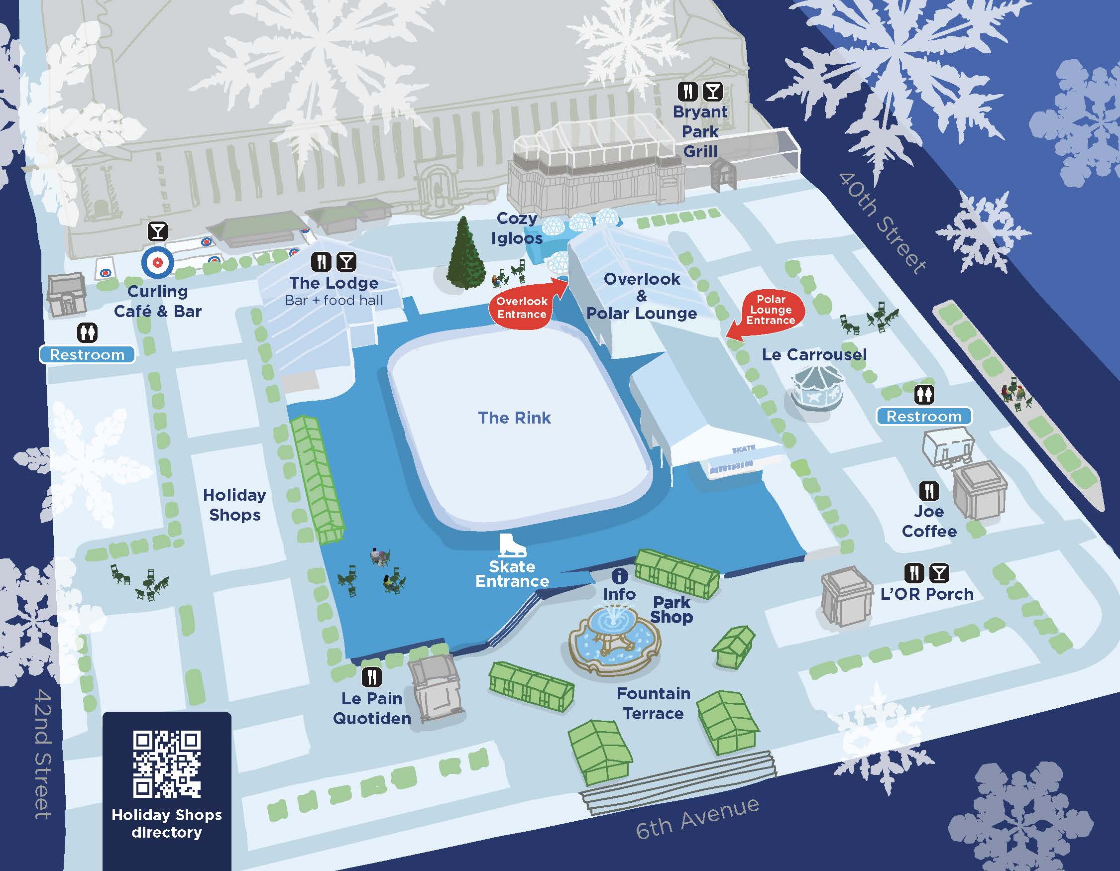 Bryant Park Overlook & Polar Lounge