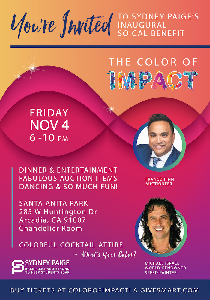 Sydney Paige Annual Benefit 2022 Los Angeles