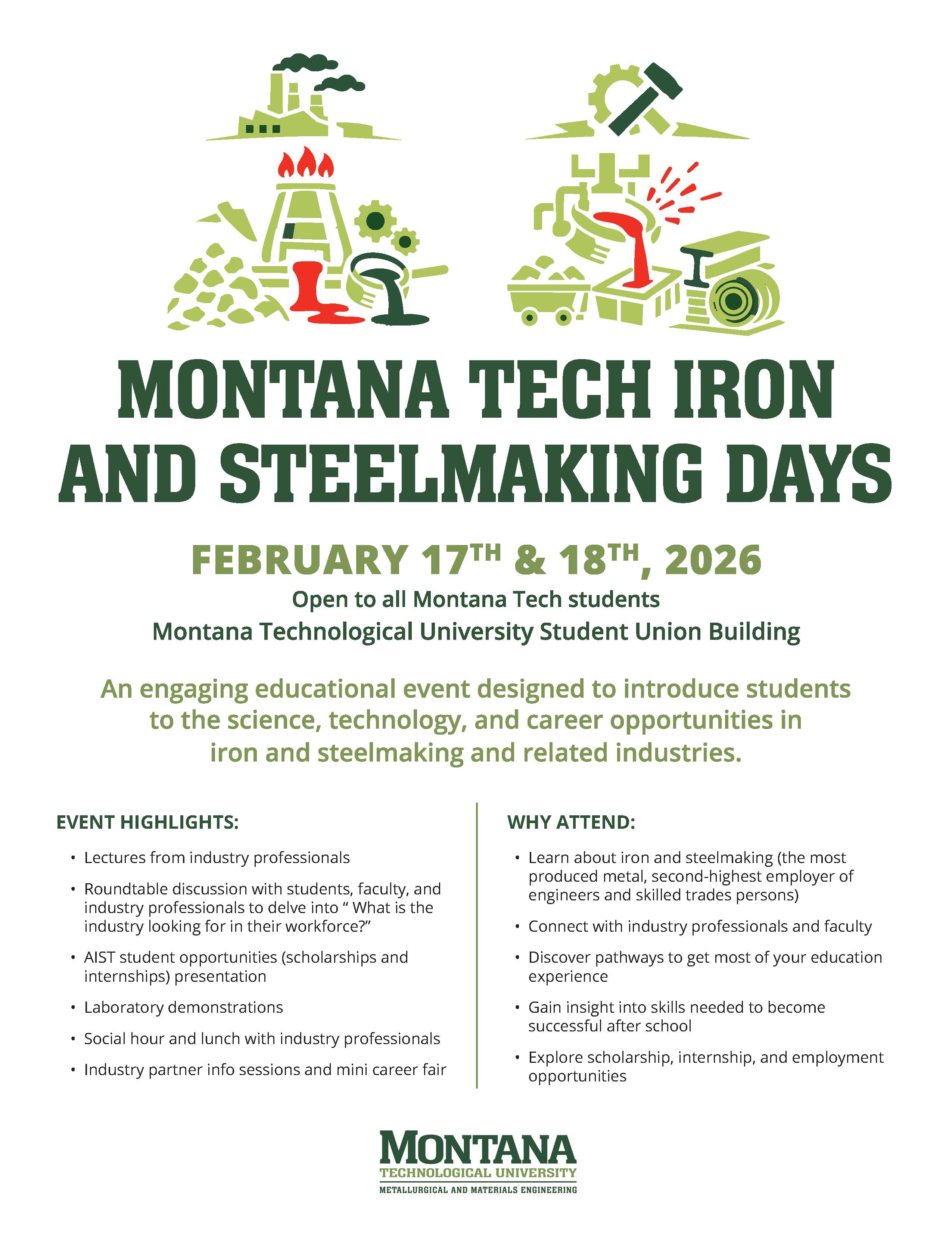 Montana Tech Iron and Steelmaking Days