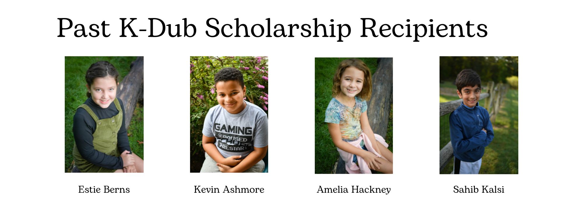 Past K'Dub Recipients