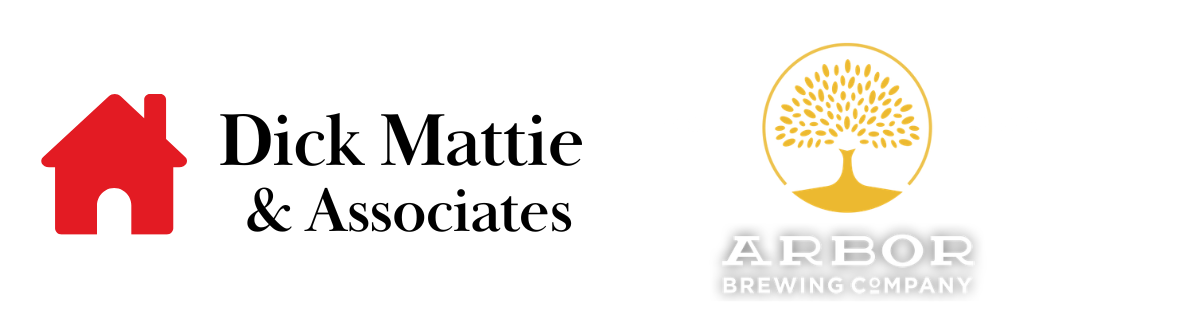 Dick Mattie and Arbor Brewing Logos