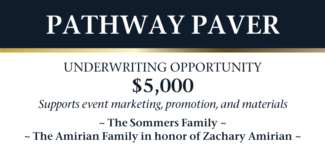 Pathway Paver: The Sommers Family; The Amirian Family in honor of Zachary Amirian